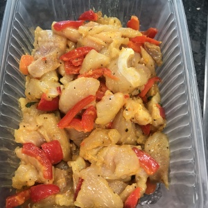 wok poulet